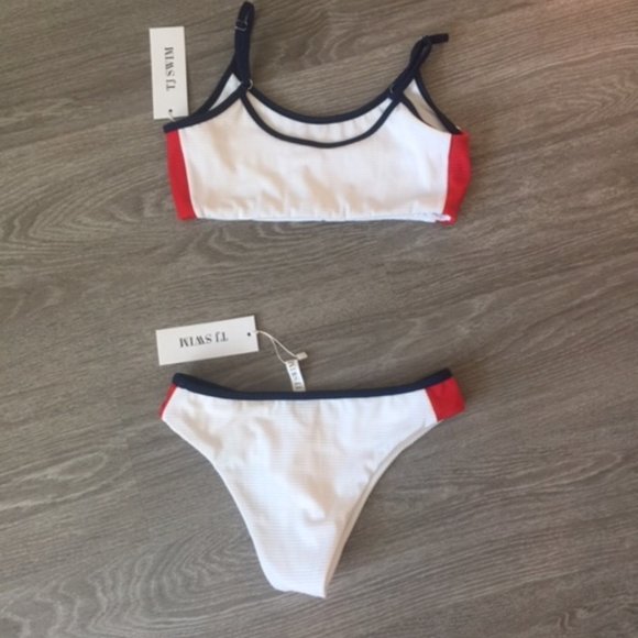 TJ Swim Ribbed Two-Piece - Picture 3 of 9